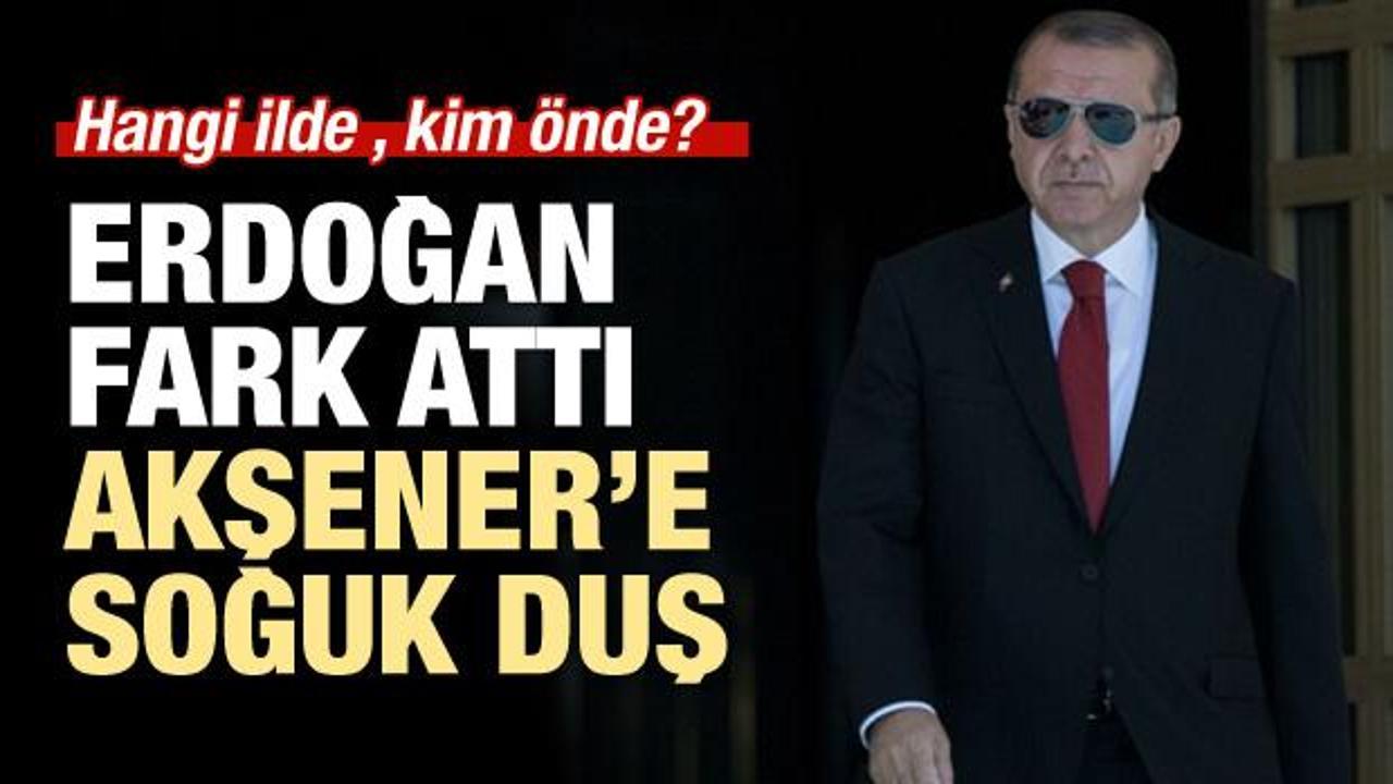 Erdoğan fark attı! Hangi ilde kim önde gidiyor?
