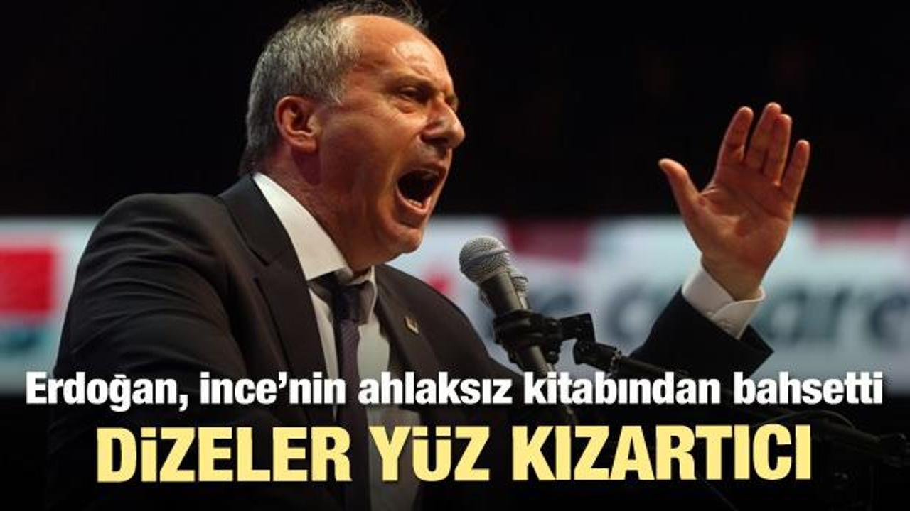 Muharrem İnce'nin ahlaksız kitabı: Tatanka
