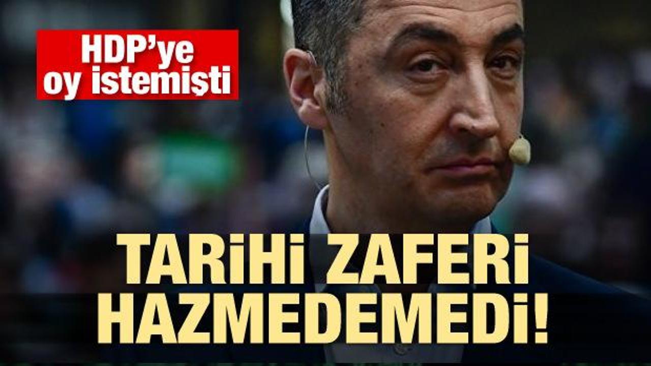 Cem Özdemir, Erdoğan'ın zaferini hazmedemedi