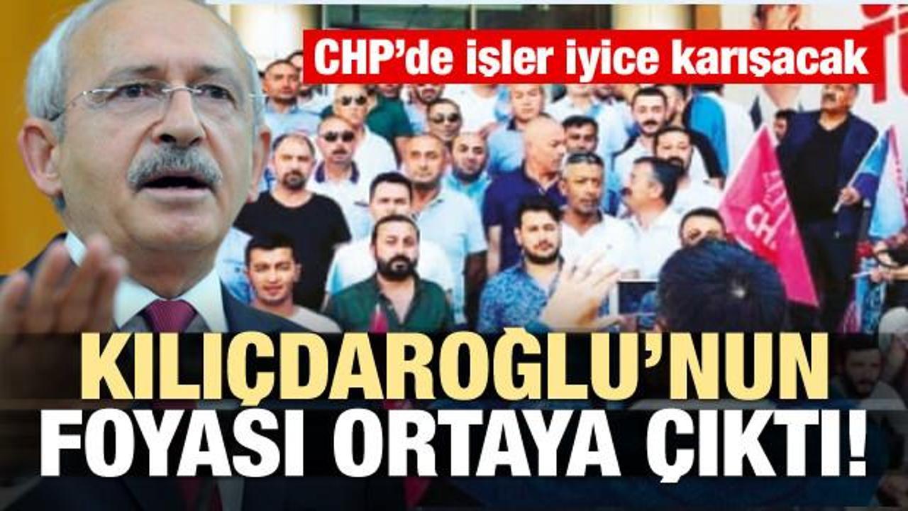 CHP karışacak! Kılıçdaroğlu'nun foyası ortaya çıktı