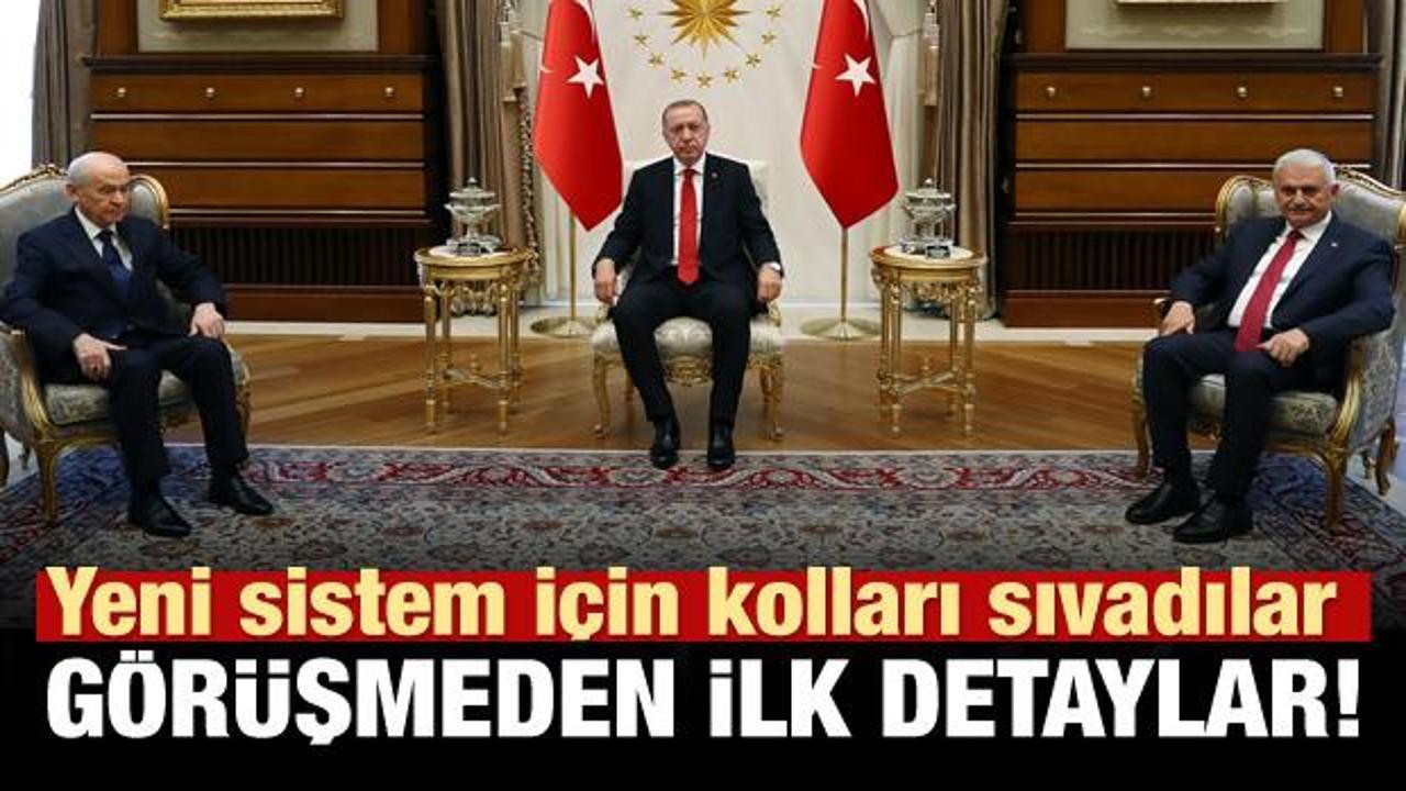 Erdoğan-Bahçeli görüşmesiyle ilgili ilk detaylar!