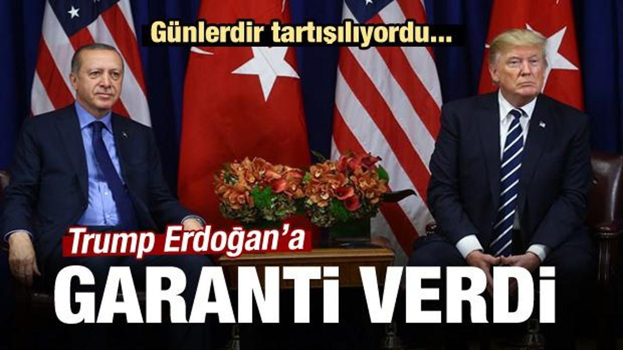 Trump'dan Erdoğan'a F-35 garantisi!