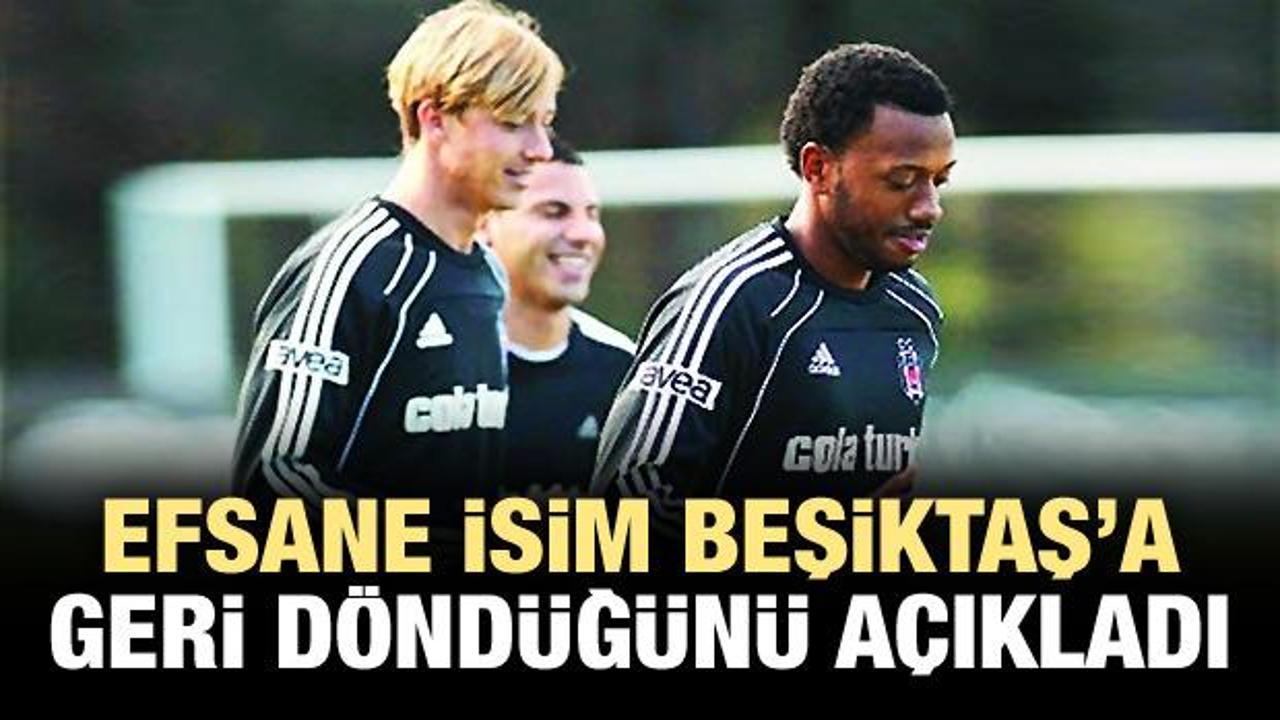 Guti, Beşiktaş'a geri döndü!