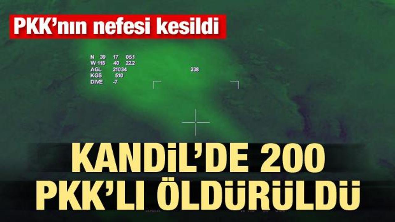PKK'nın nefesi kesildi!  Bir ayda 300 ter&ouml;rist &ouml;ld&uuml;r&uuml;ld&uuml;