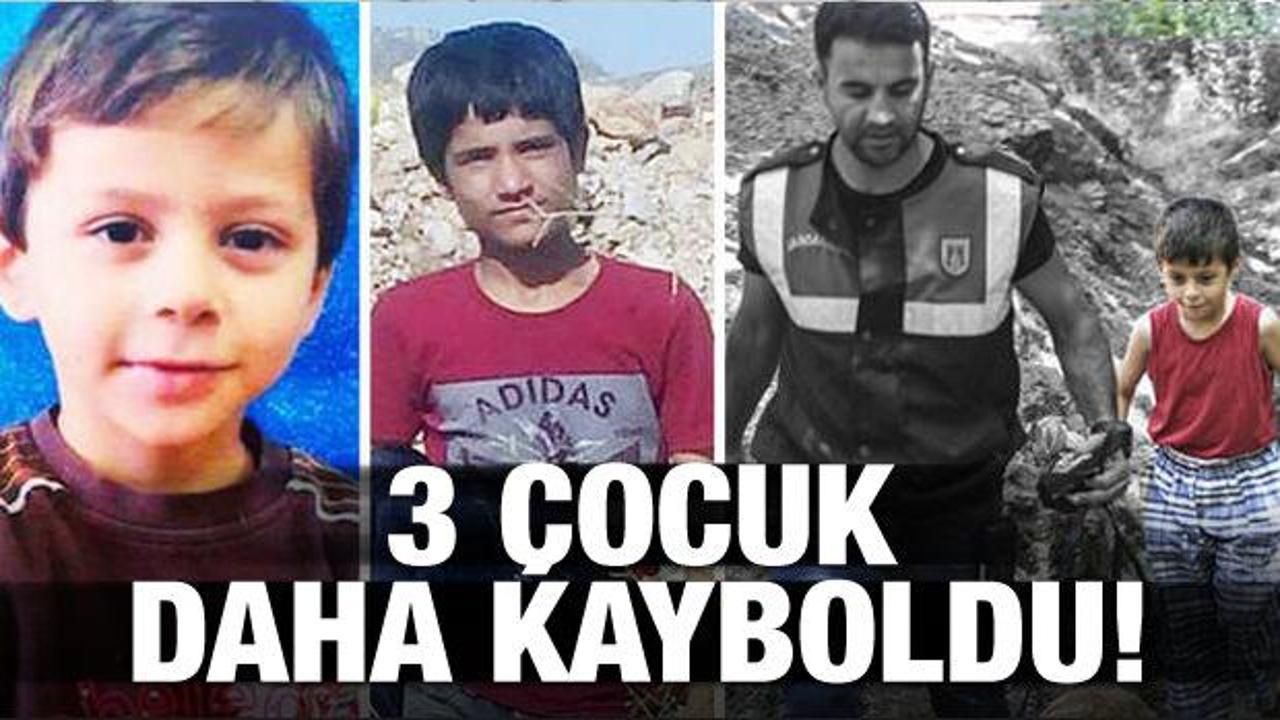 Ufuk, Yusuf, Salih... 3 &ccedil;ocuk daha kayboldu