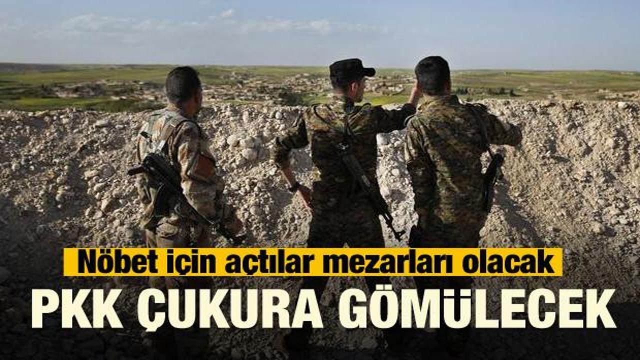 PKK Menbiç’te çukura gömülecek