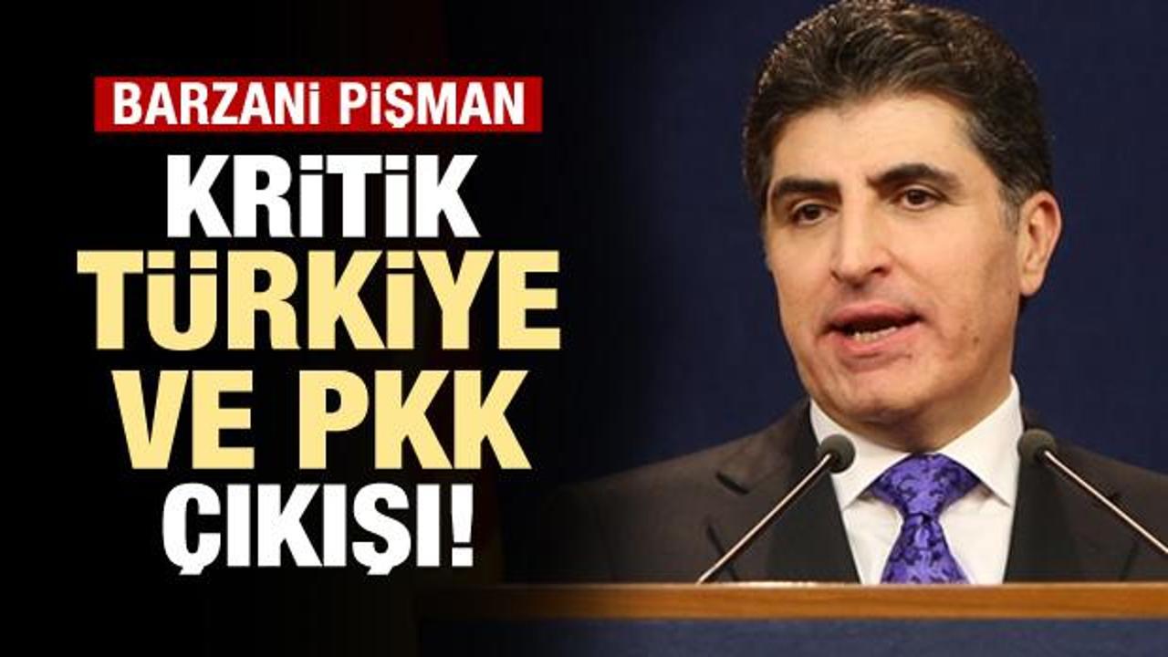 Barzani pişman! Kritik Türkiye ve PKK çıkışı
