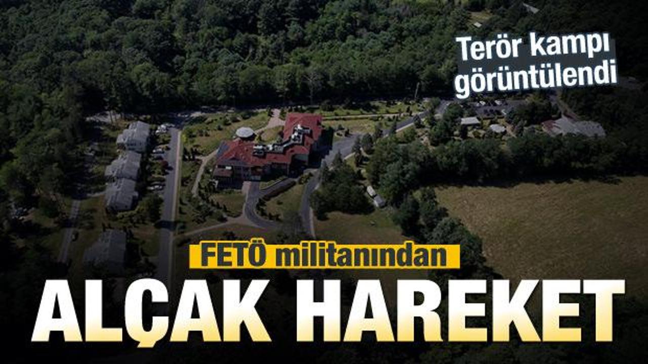 FET&Ouml;'n&uuml;n ter&ouml;r kampı havadan g&ouml;r&uuml;nt&uuml;ledi