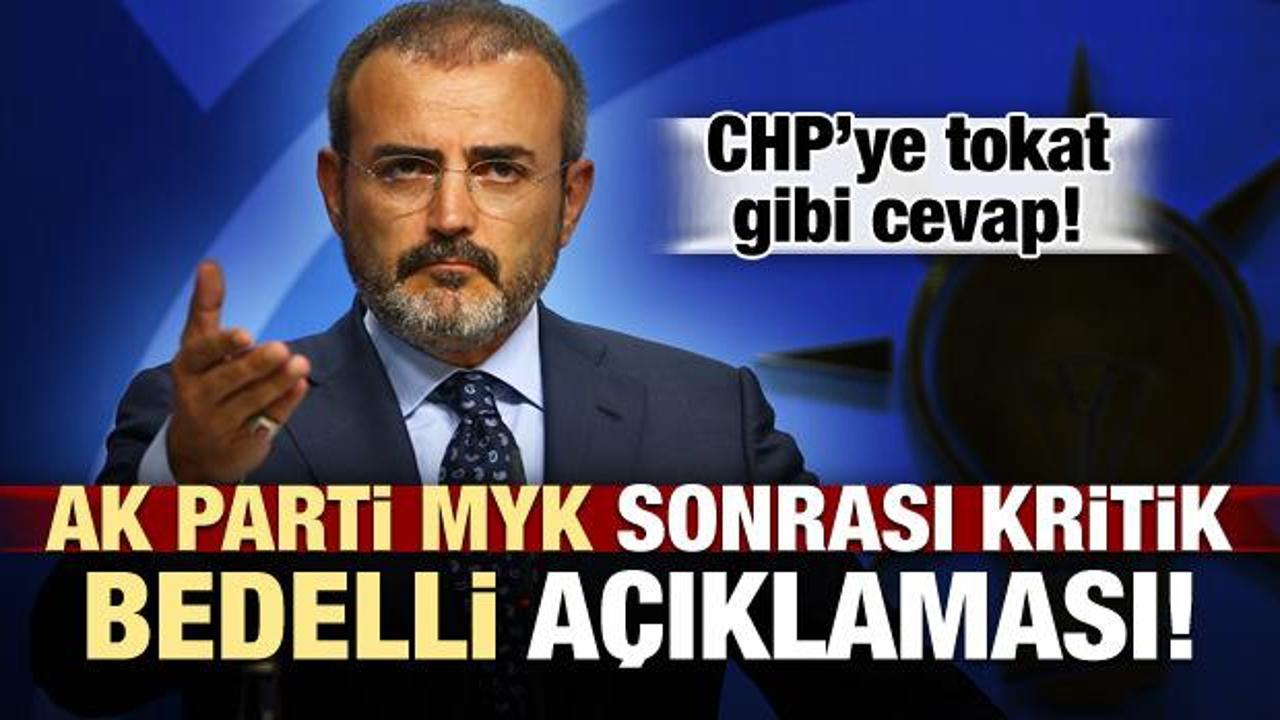 AK Parti MYK sonrası '21 gün' açıklaması!
