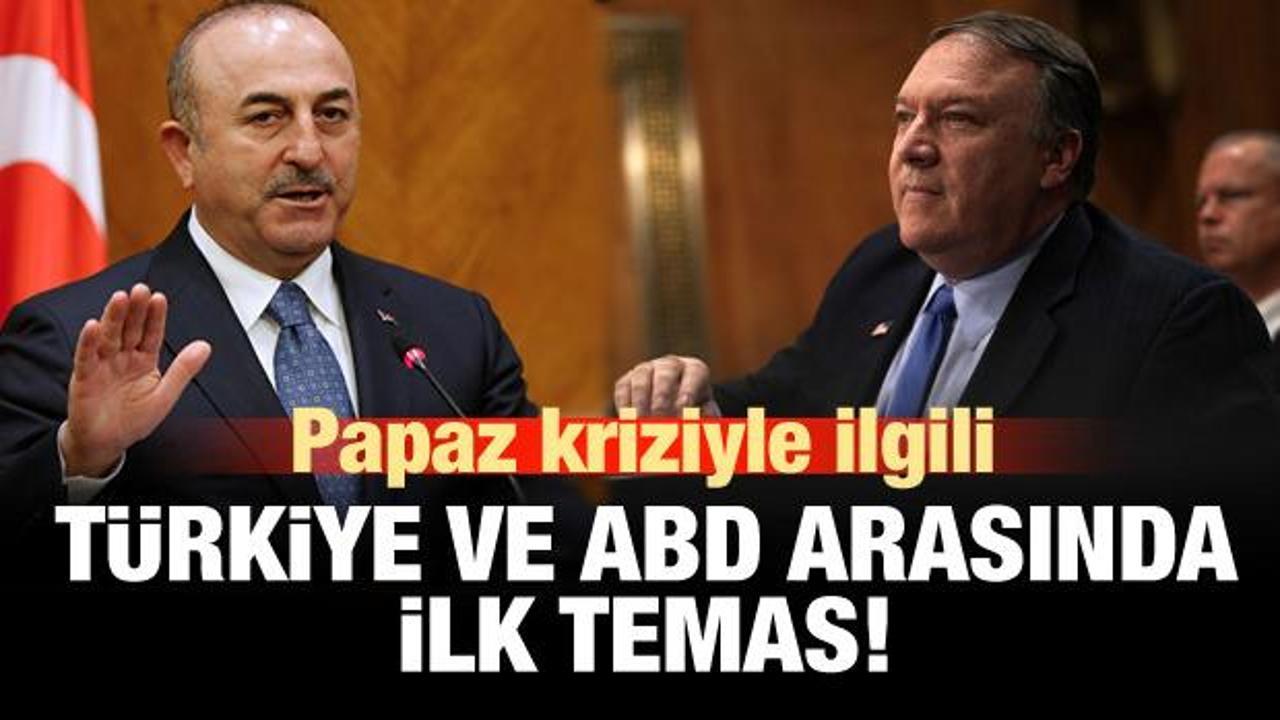 Türkiye ile ABD arasında kritik telefon görüşmesi!