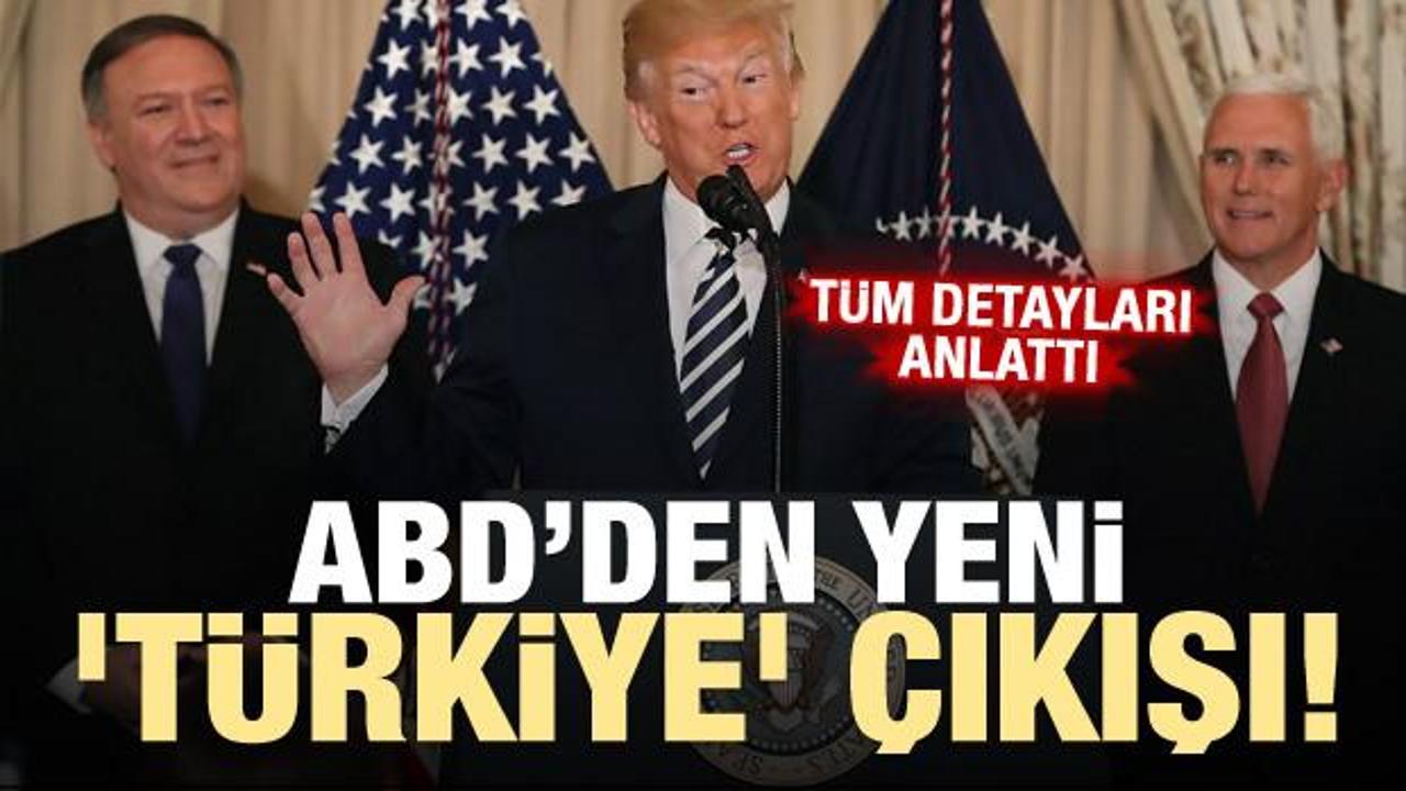 ABD'den yeni 'Türkiye' açıklaması!