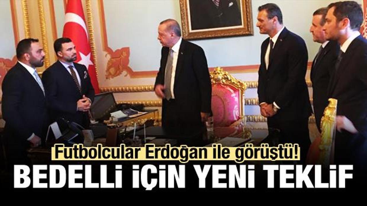 Futbolculardan Erdoğan'a bedelli askerlik teklifi