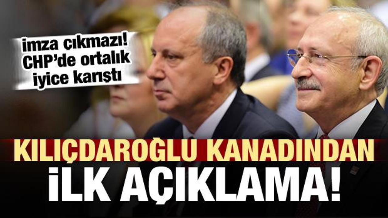 Kılıçdaroğlu kanadından ilk açıklama!
