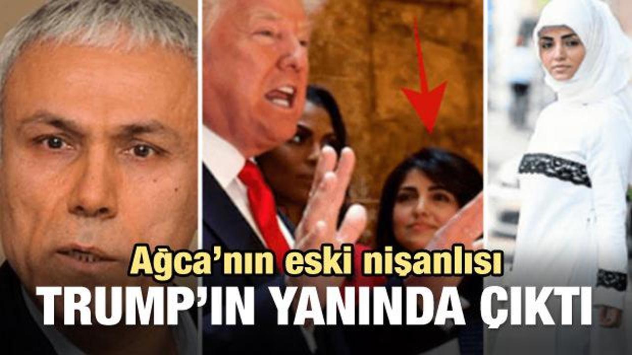 Ağca'nın eski nişanlısı Trump'ın yanında görüldü