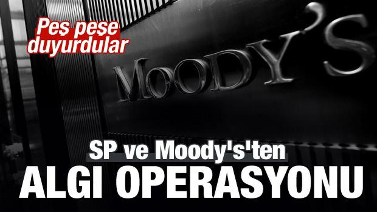 Moody's ve SP Türkiye'nin kredi notunu açıkladı