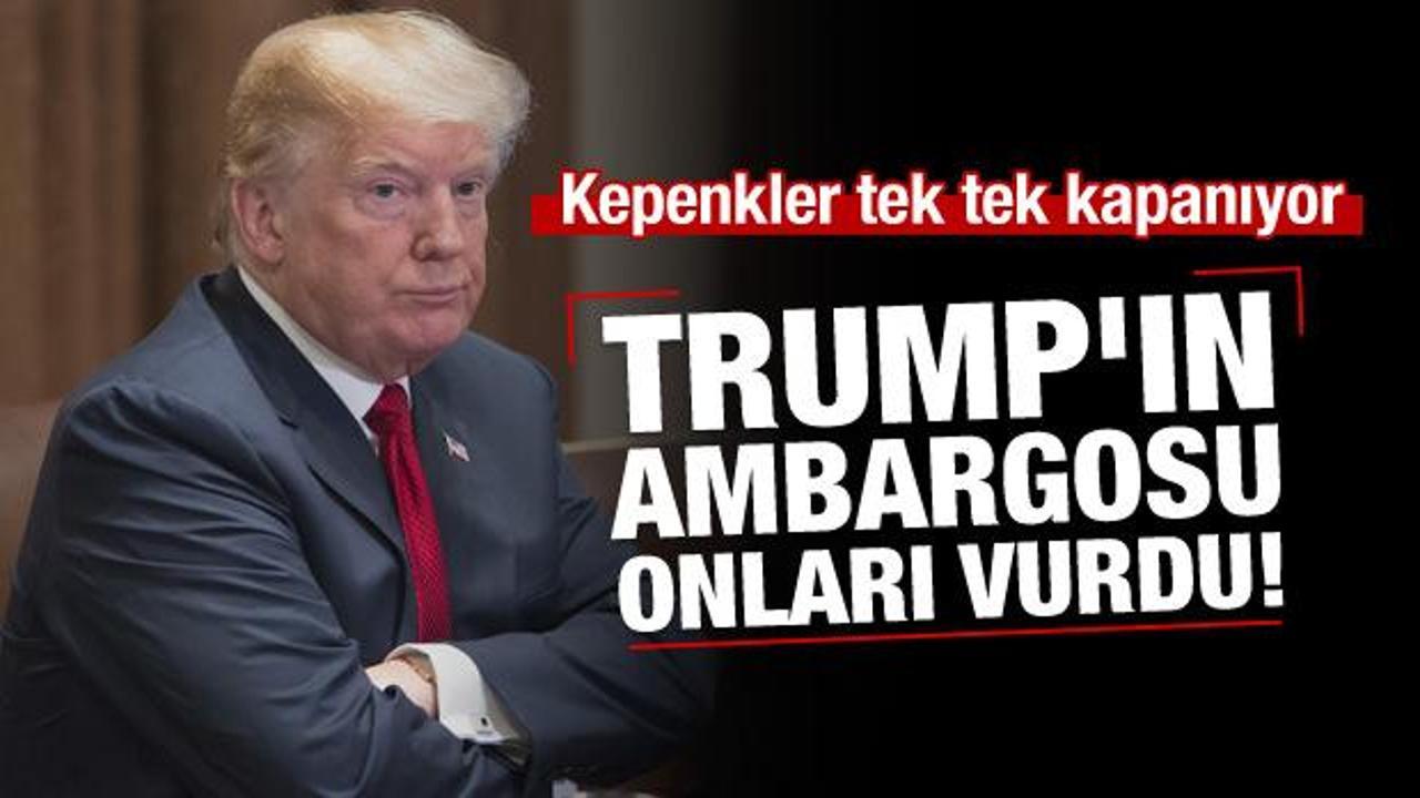 Trump'ın ambargosu Amerikalıları vurdu