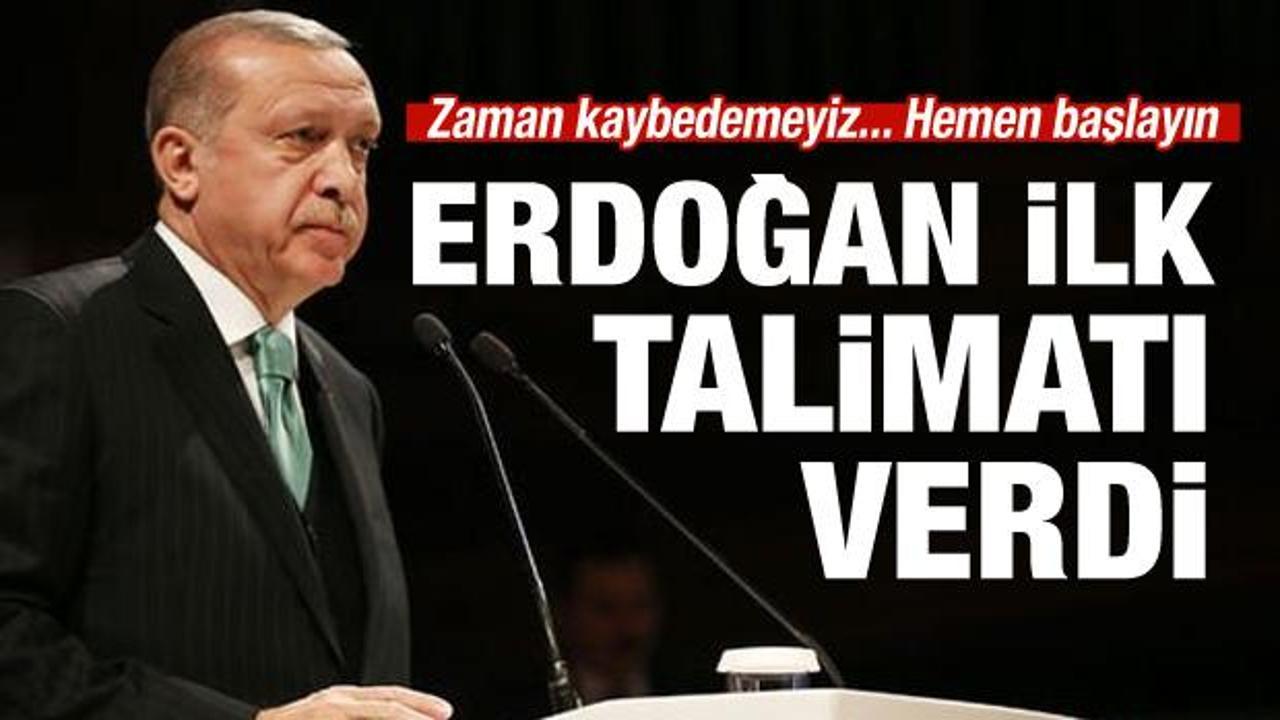 Erdoğan'dan yeni ‘A Takımı’na ilk talimat