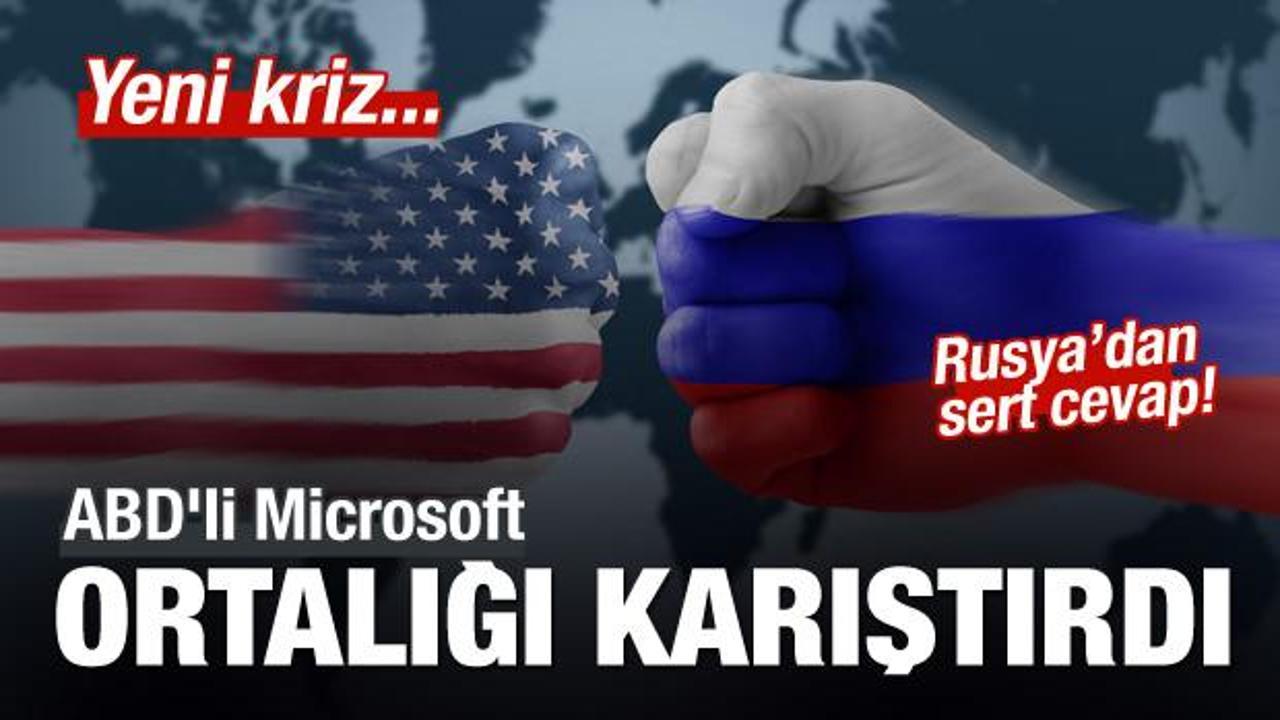 Rusya-ABD arasında yeni kriz!