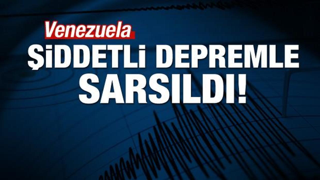 Venezuela'da şiddetli deprem!