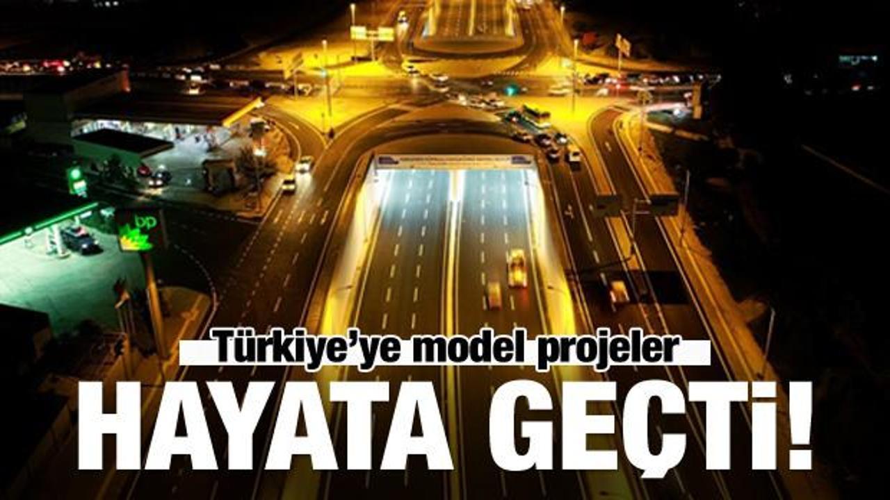 Türkiye'ye model projeler hayata geçti