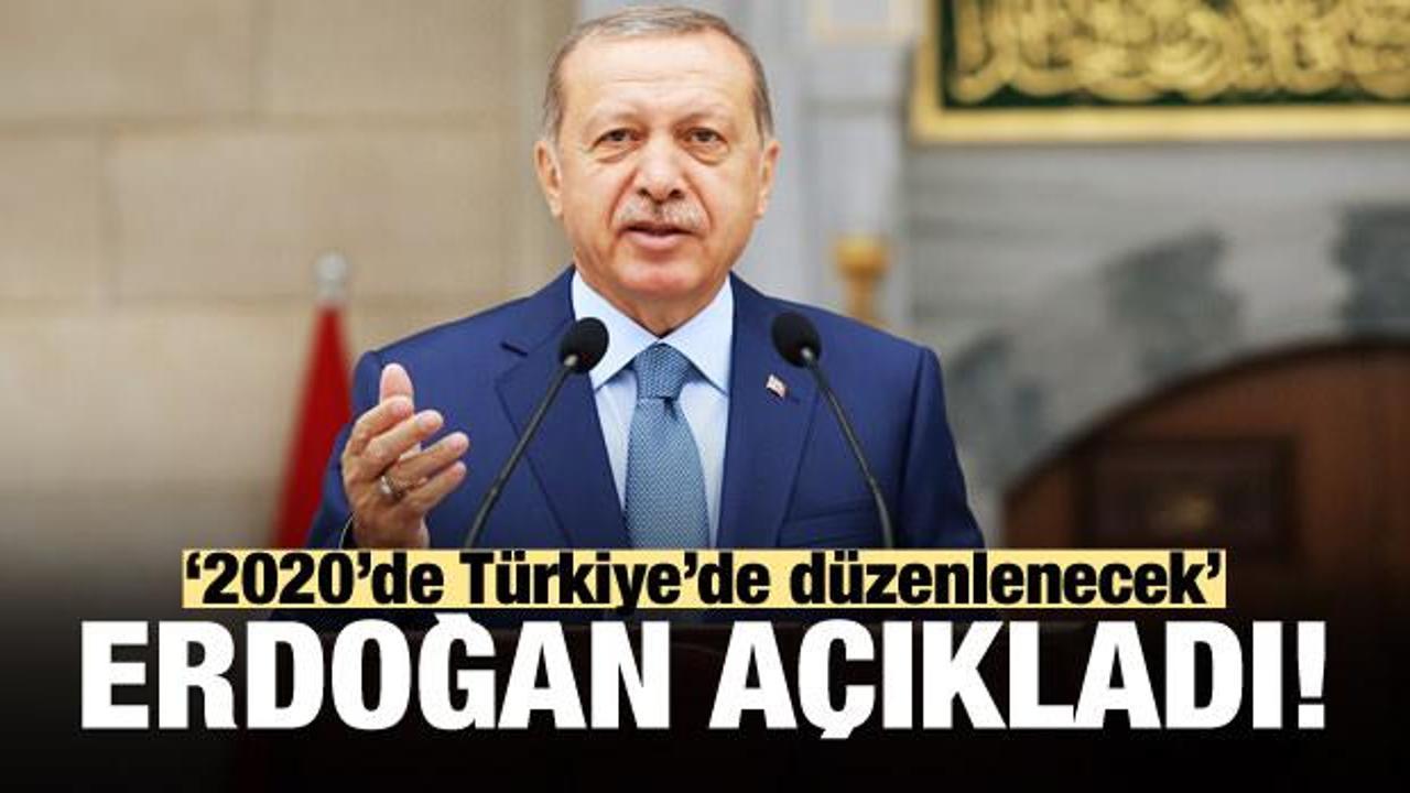 Erdoğan açıkladı! 2020 yılında Türkiye'de...