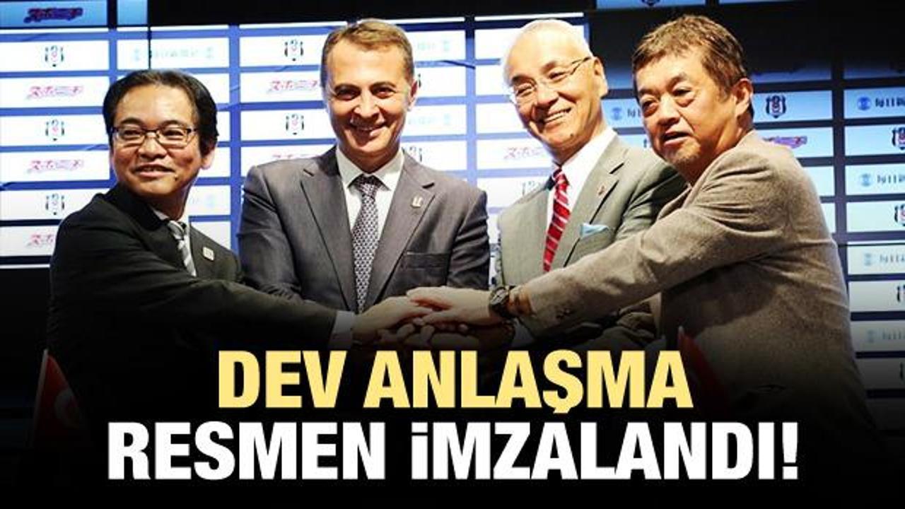 Beşiktaş dev anlaşmayı resmen duyurdu!