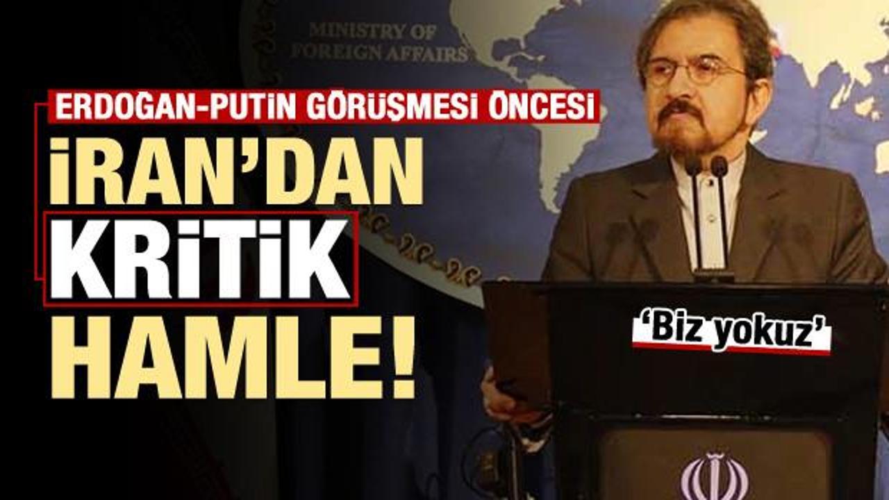 İran'dan Erdoğan-Putin görüşmesi öncesi hamle!