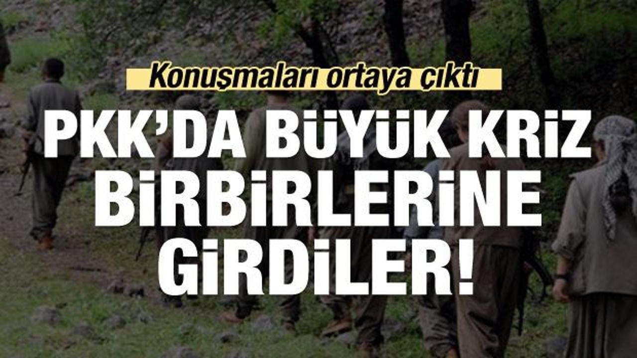 PKK’da büyük kriz! 