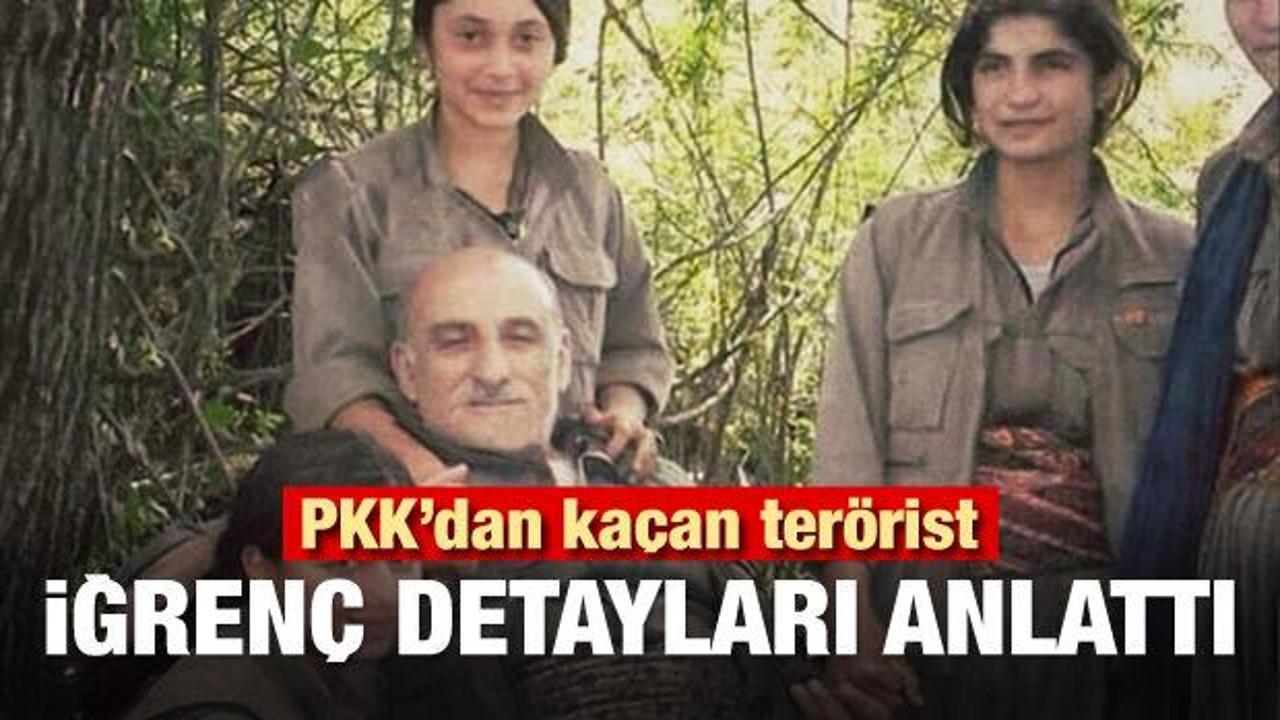 PKK'dan kaçtı... Örgütle ilgili iğrenç detayları anlattı