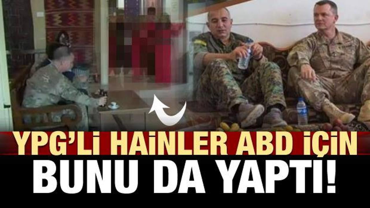 YPG'li hainler ABD için bunu da yaptı!