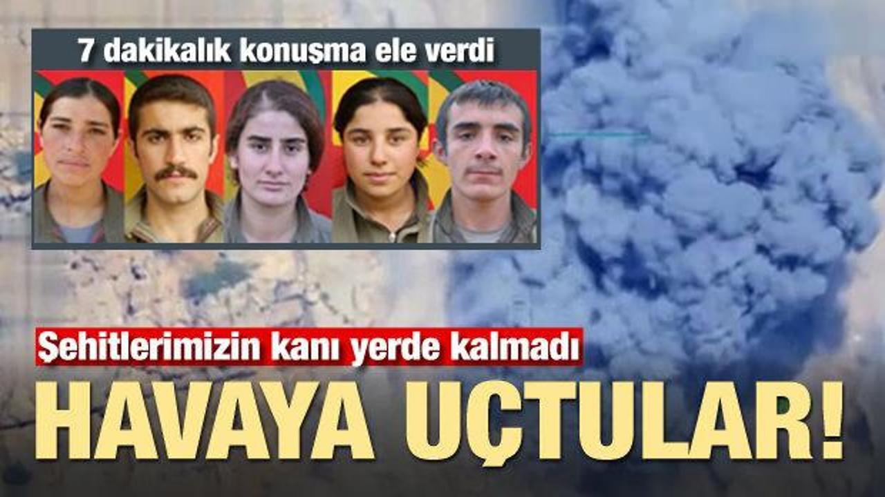 Öldürülen 5 teröristin kim oldukları ortaya çıktı!