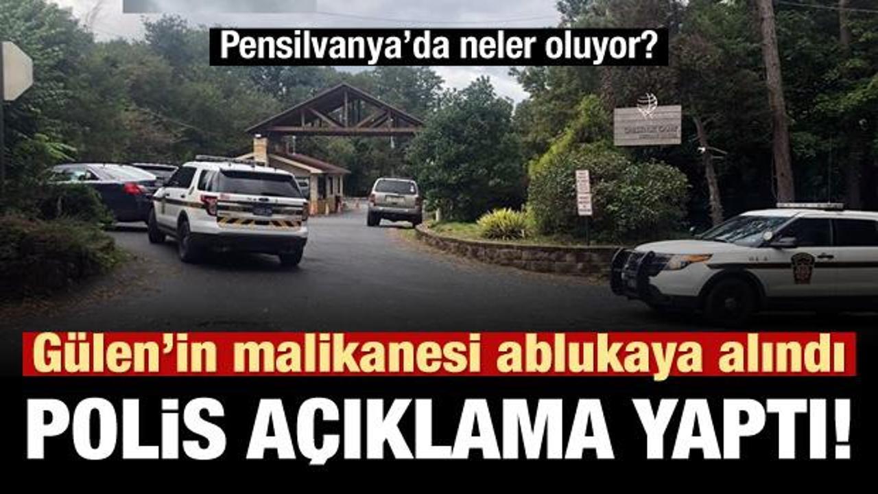 ABD polisi Gülen'in evini ablukaya aldı!