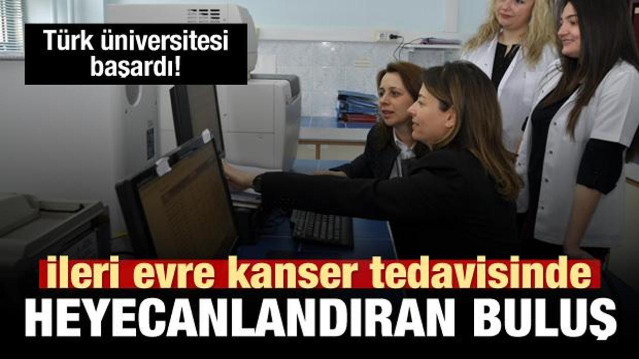 Türk üniversitesinde ümitlendiren 'kanser' buluşu!