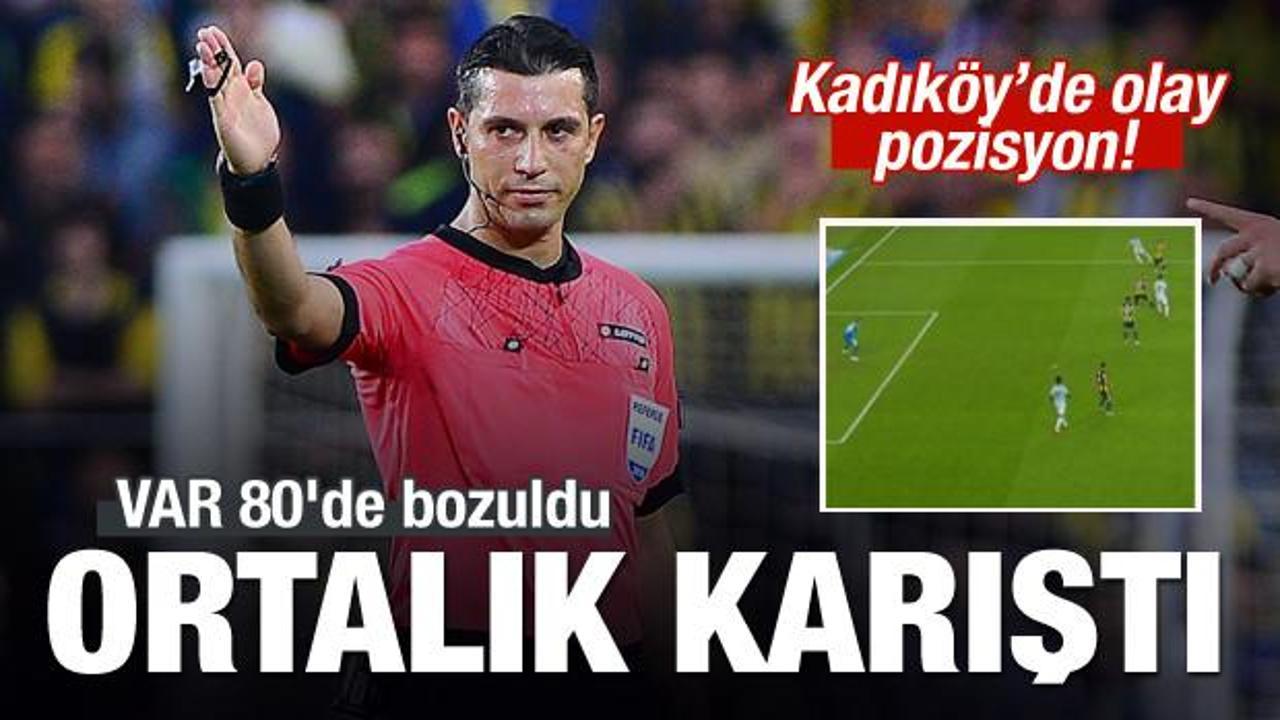  VAR 80'de bozuldu, ortalık karıştı!