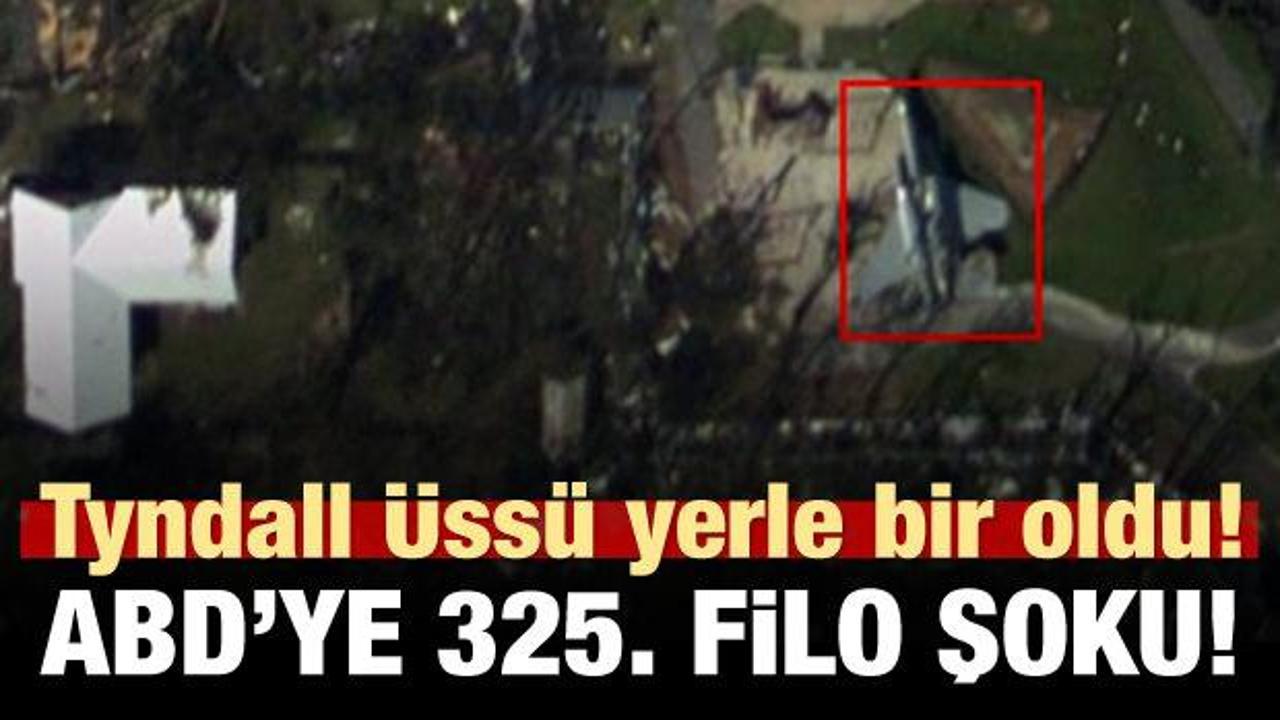 ABD'nin Tyndall Hava Üssü yerle bir oldu