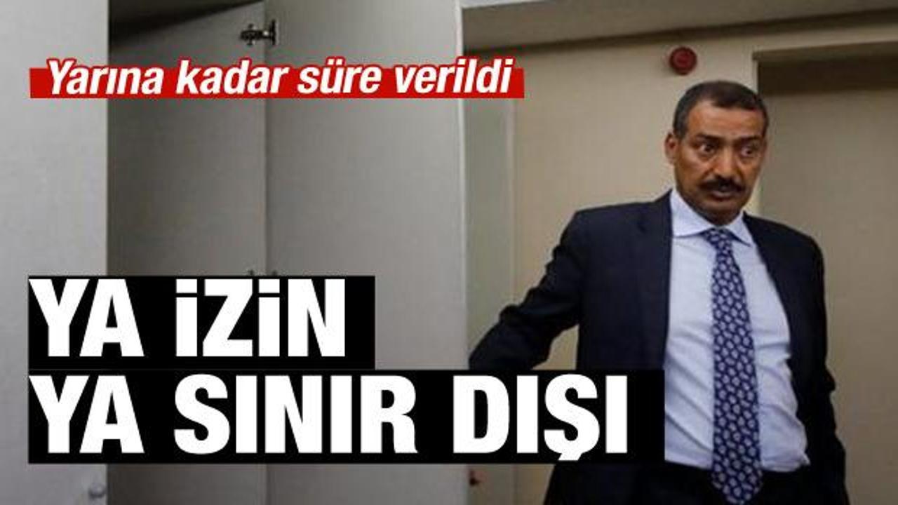 Ya izin ya sınırdışı