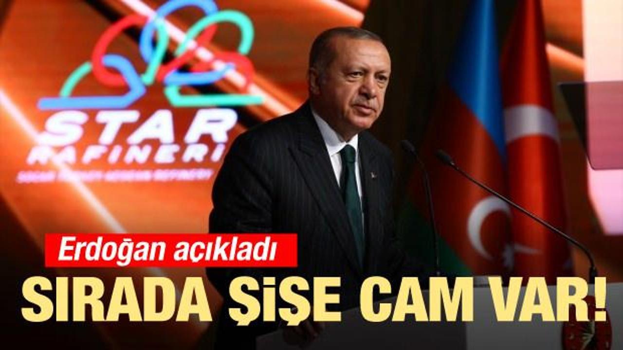 Erdoğan açıkladı: Sırada Şişe Cam var