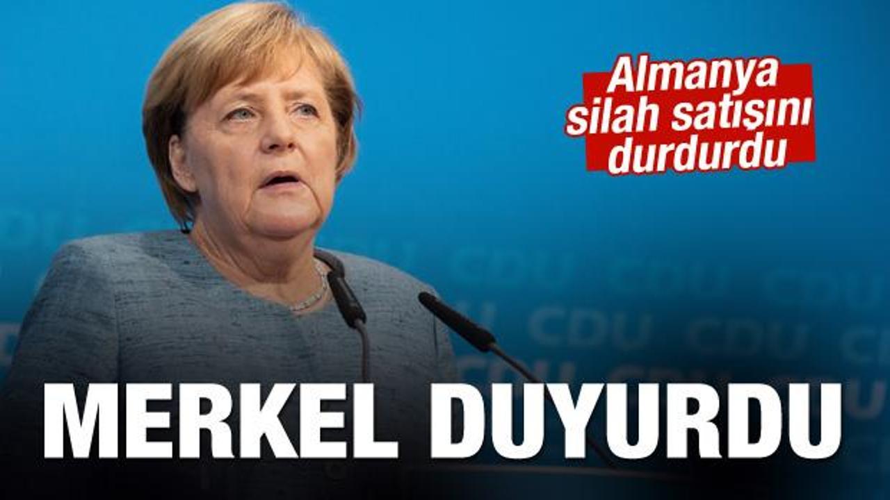 Merkel: S.Arabistan'a silah satmayacağız