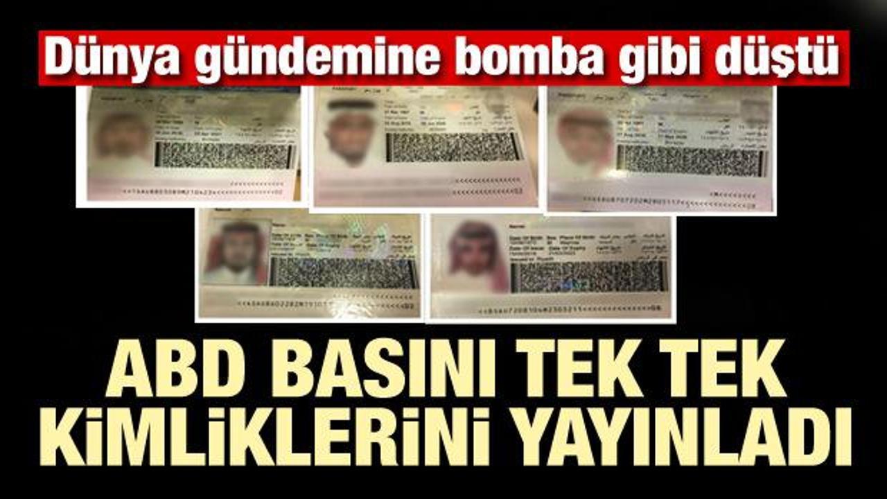 Cinayeti işleyen Suudilerin kimlikleri a&ccedil;ıklandı
