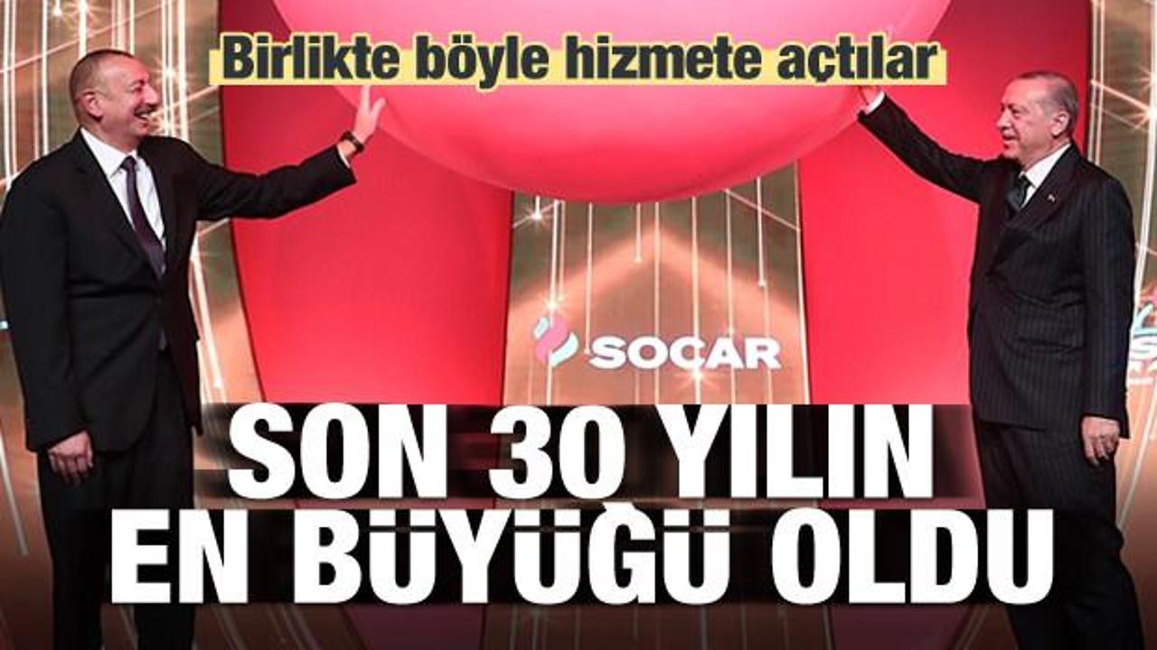 T&uuml;rkiye'deki en b&uuml;y&uuml;k yatırım a&ccedil;ıldı