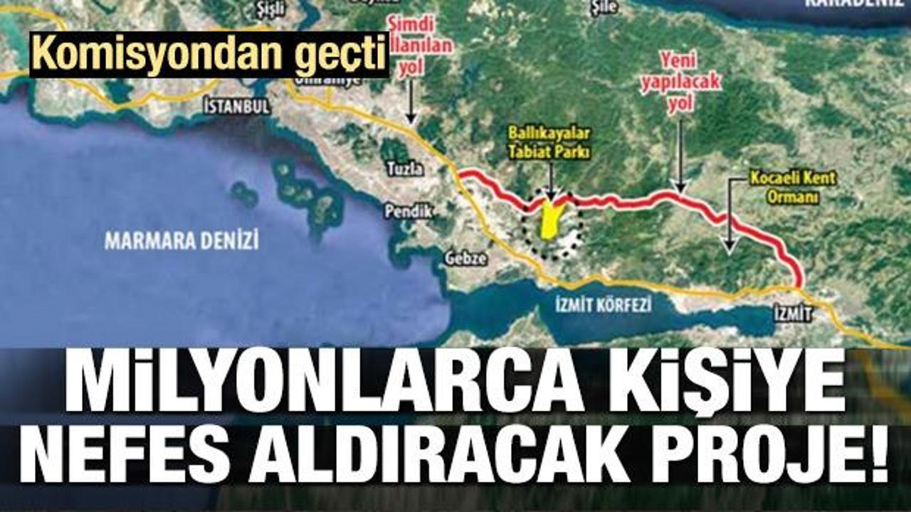 İstanbul trafiğini rahatlatacak yeni yol geliyor!
