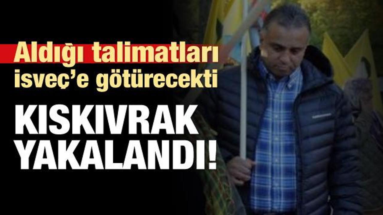 PKK'nın sözde İsveç sorumlusu yakalandı!