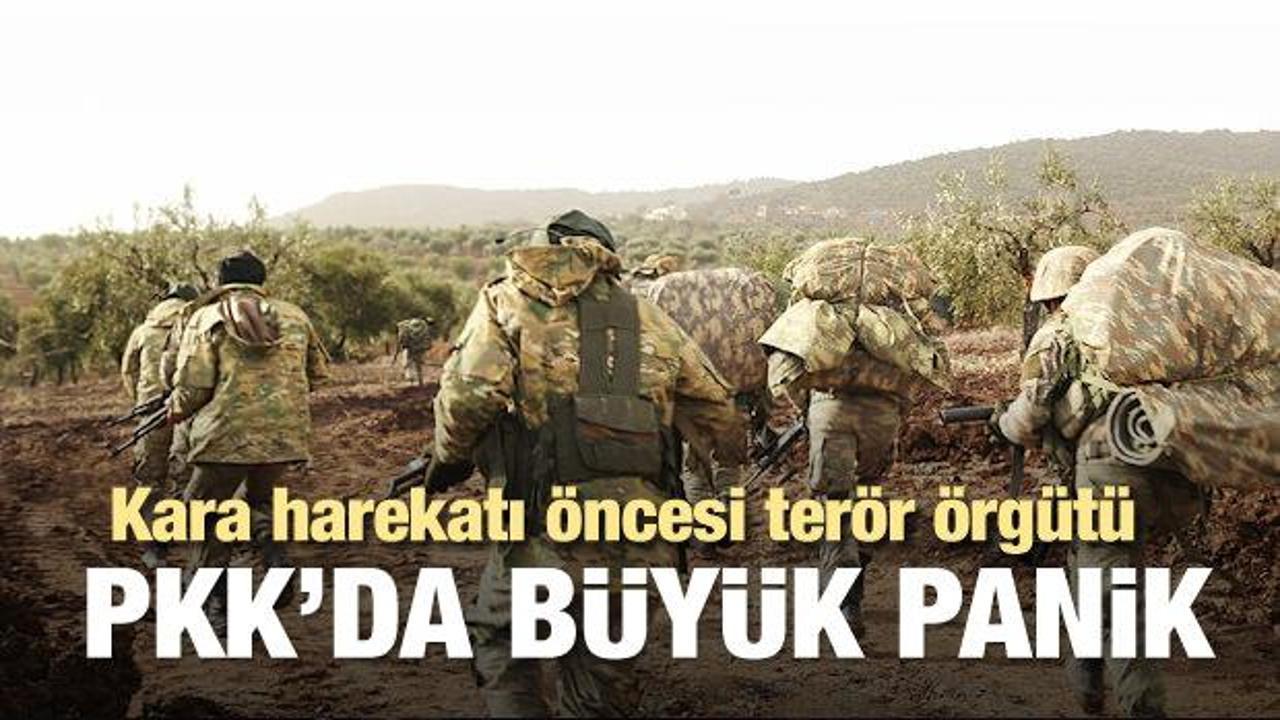 Büyük operasyon öncesi PKK titriyor