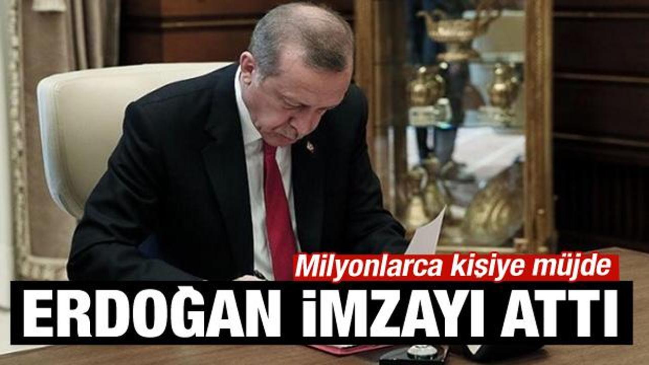 Milyonlarca kişiye m&uuml;jde! S&uuml;re resmen uzatıldı