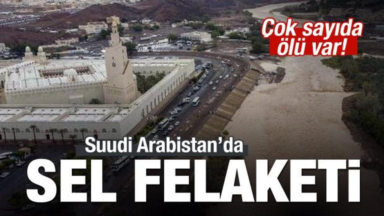 S. Arabistan&rsquo;da sel felaketi: &Ccedil;ok sayıda &ouml;l&uuml; var
