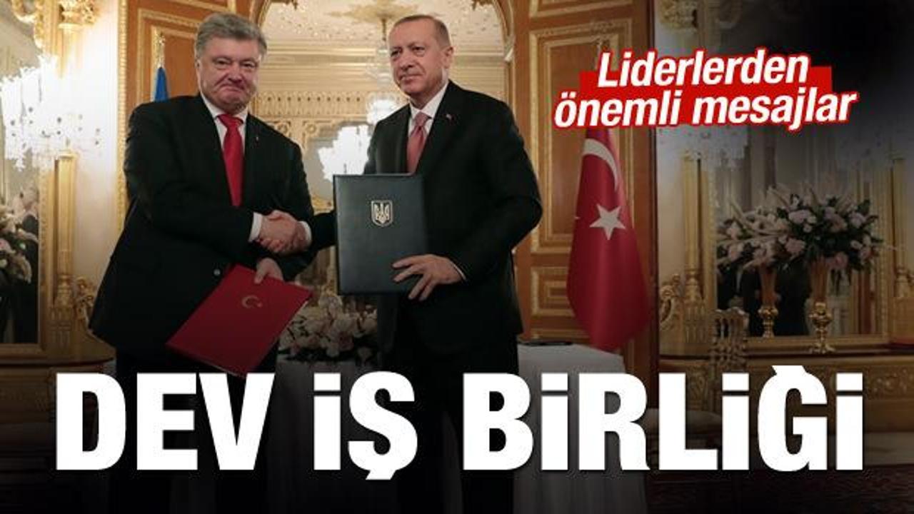Türkiye ile Ukrayna arasında önemli anlaşma!