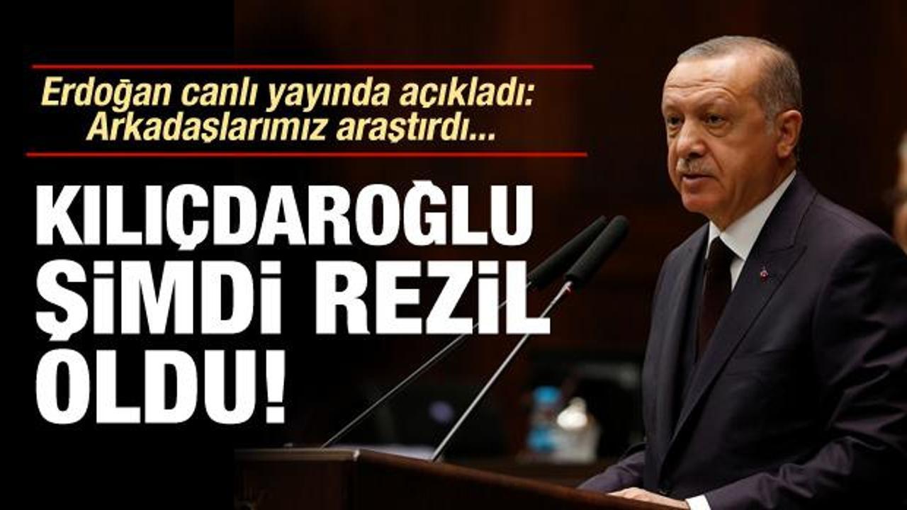 Erdoğan açıkladı: Arkadaşlarımız araştırdı...