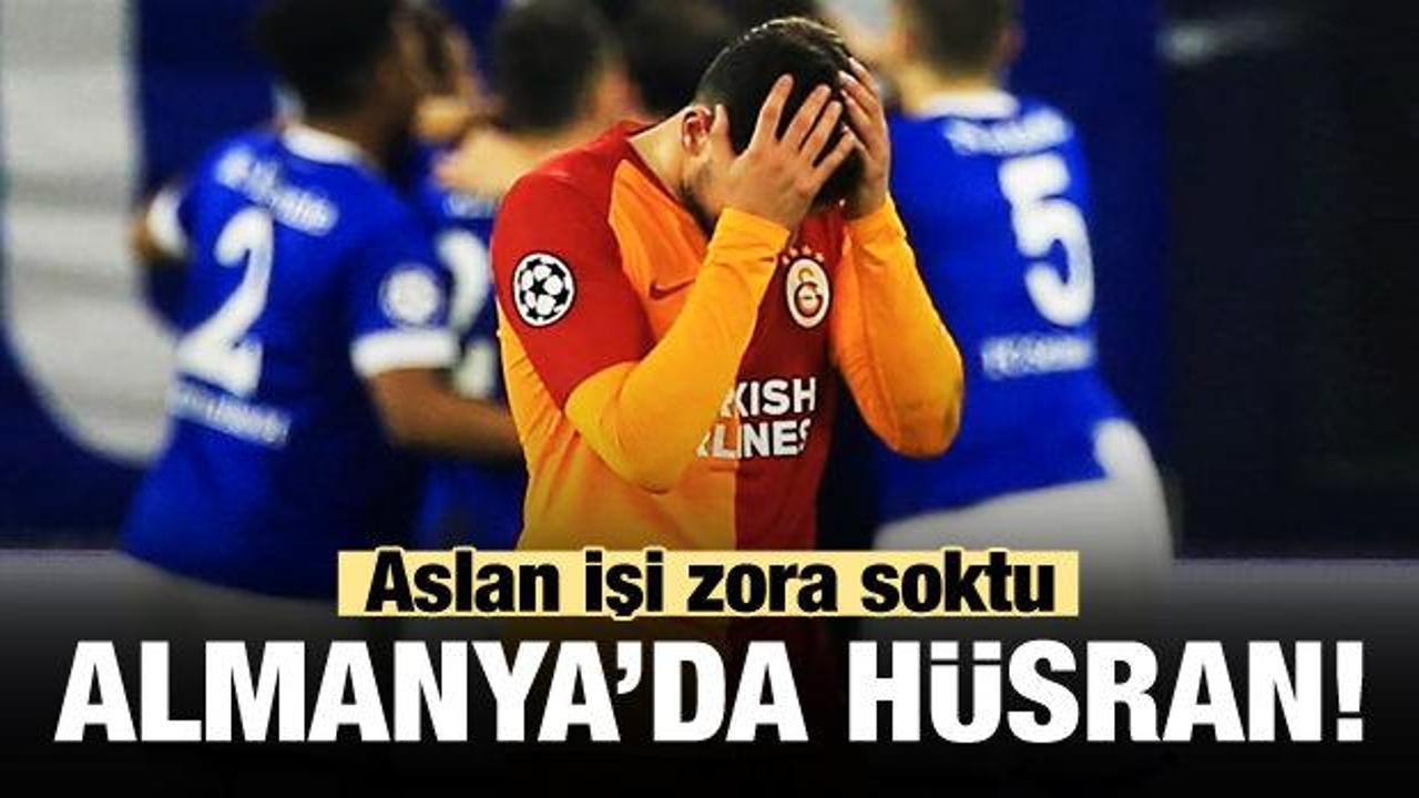 Galatasaray Almanya'da yıkıldı!