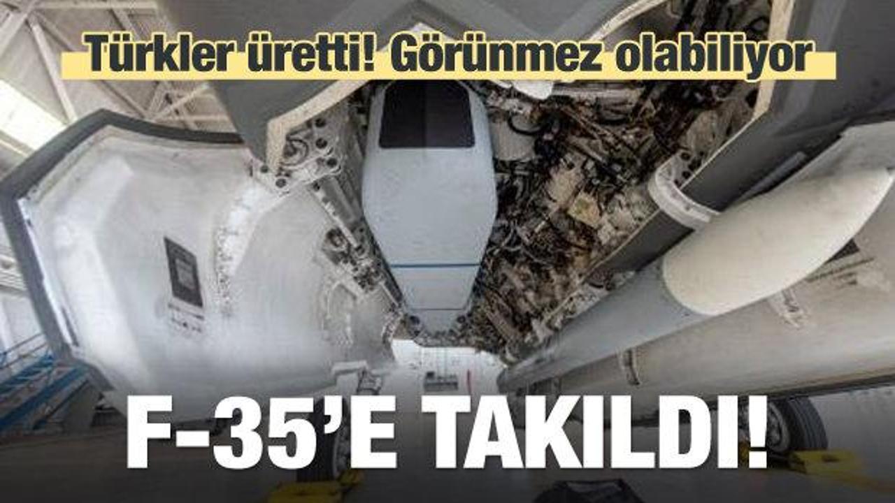 Türk mühendisler yapmıştı, F-35'e takıldı