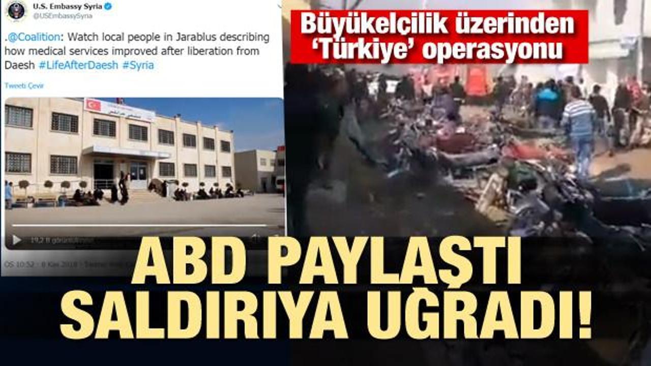ABD Büyükelçiliği üzerinden 'Türkiye' operasyonu